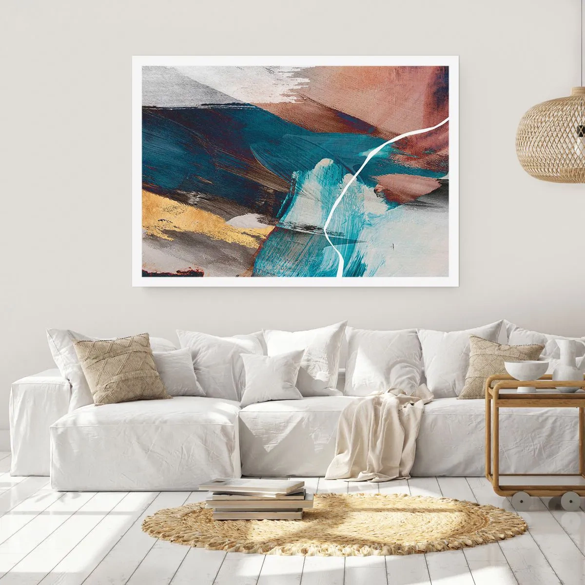 Poster - Großzügig und mit Energie - 70x50 cm