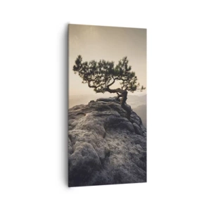 Bild auf Leinwand - Leinwandbild - Das Leben gewinnt immer - 65x120 cm