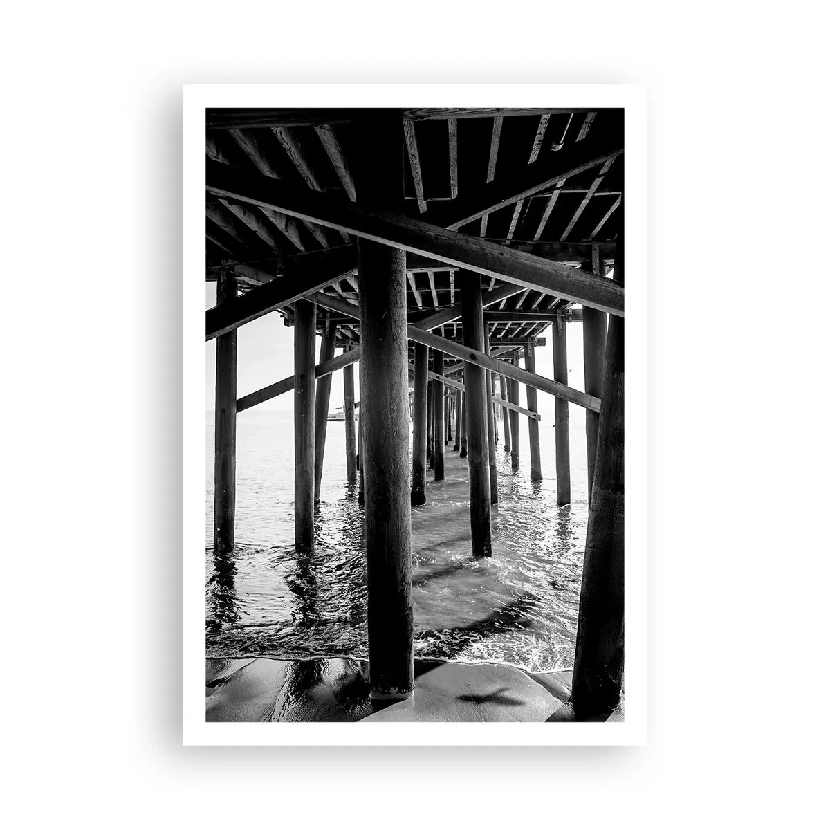 Poster - Strandversteck - 70x100 cm