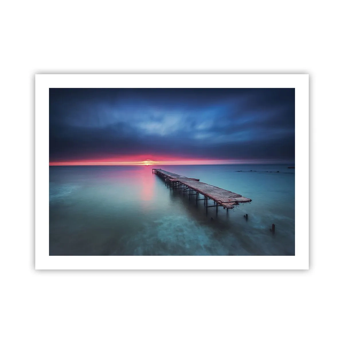 Poster - Zwischen Himmel und Erde - 70x50 cm