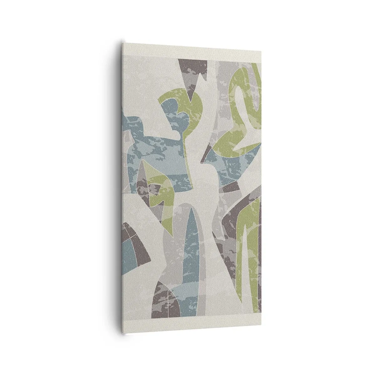 Bild auf Leinwand - Leinwandbild - Komposition hinter dem Glas - 65x120 cm