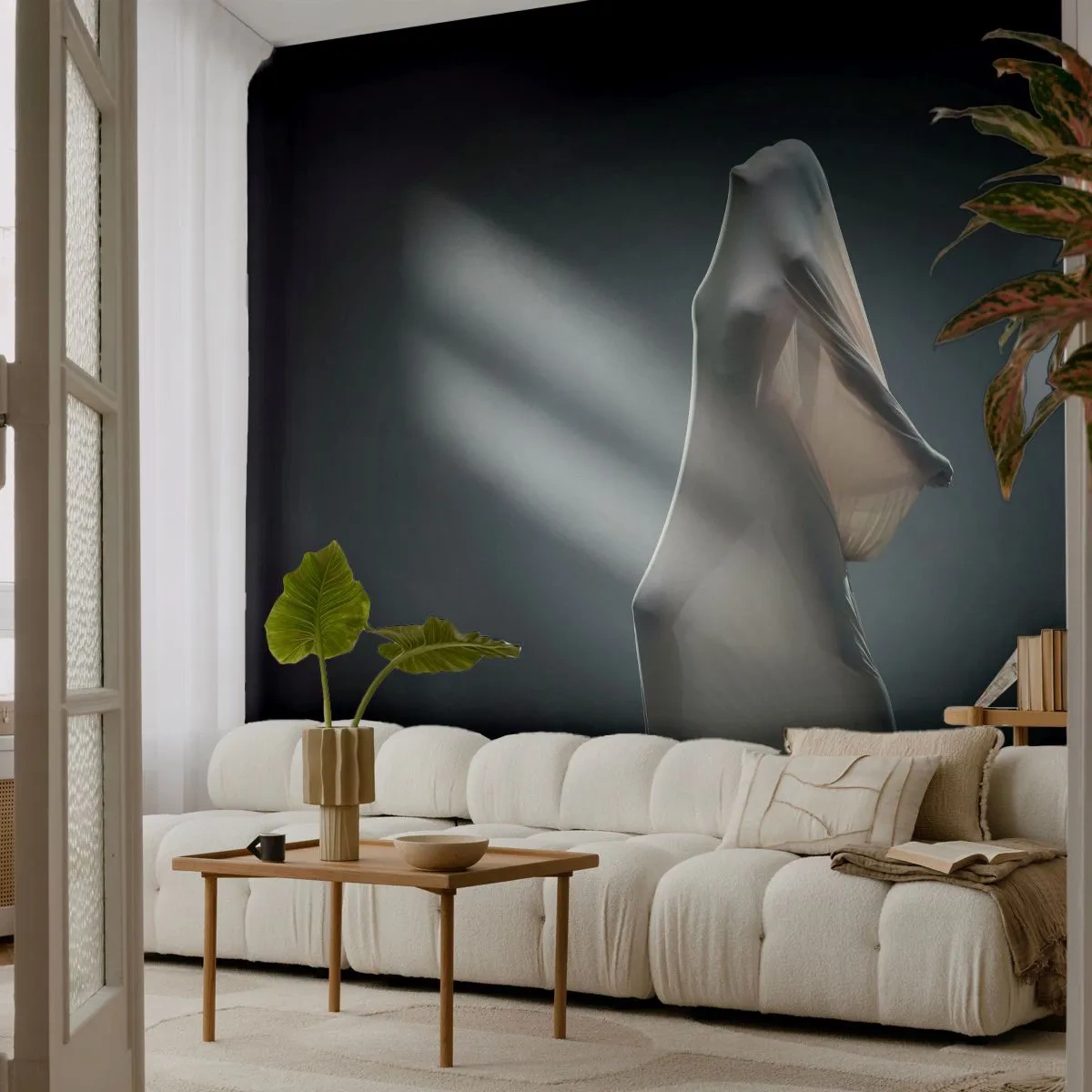 Fototapete Standard Eco - Versteckte Wünsche - Frau, Tanzen, Stück - 400x280 cm