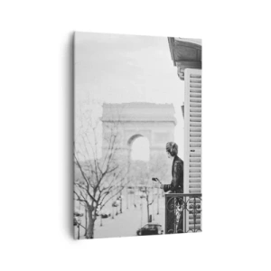 Bild auf Leinwand - Leinwandbild - Ein Zimmer mit Aussicht - 70x100 cm