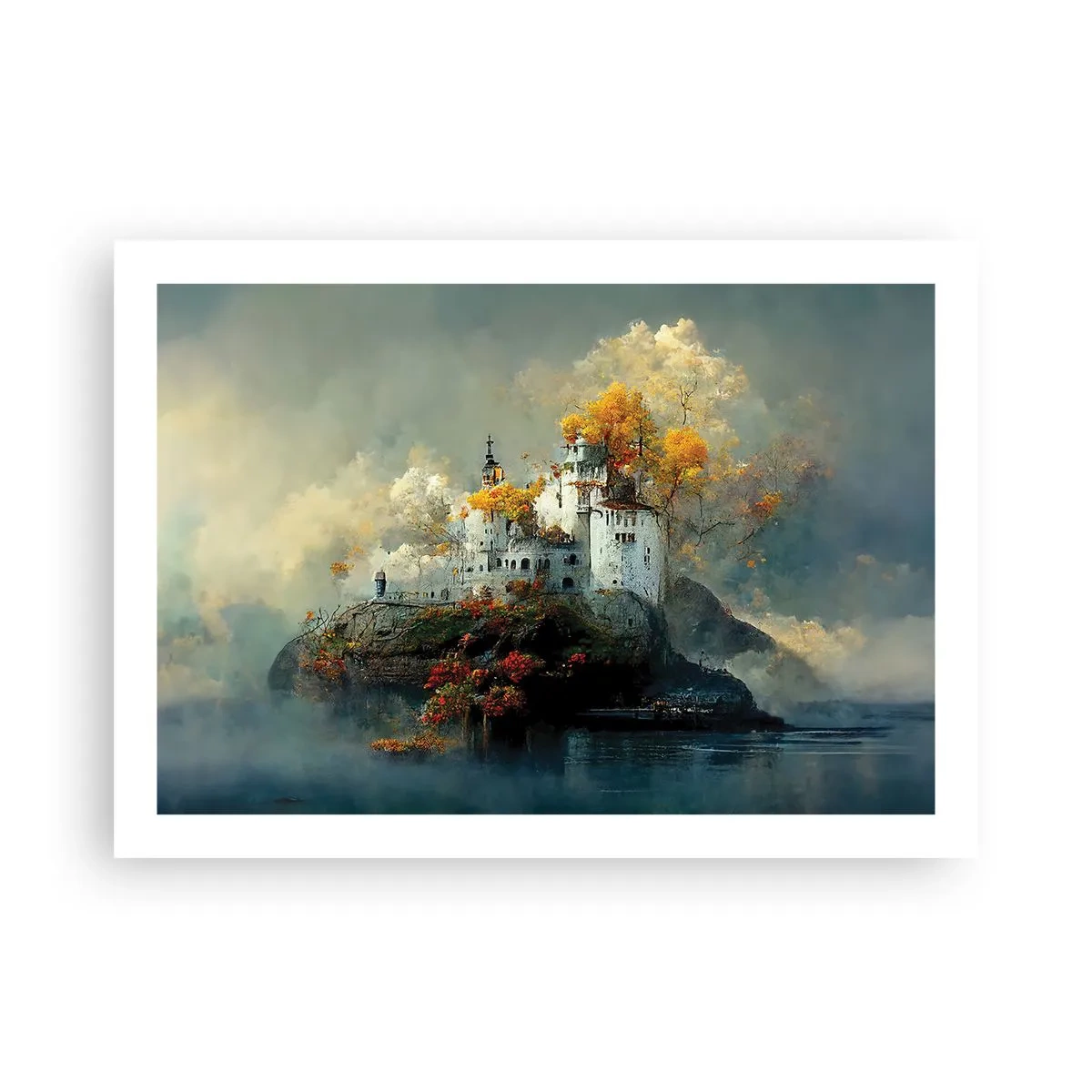 Poster - Beginn einer romantischen Geschichte - 70x50 cm