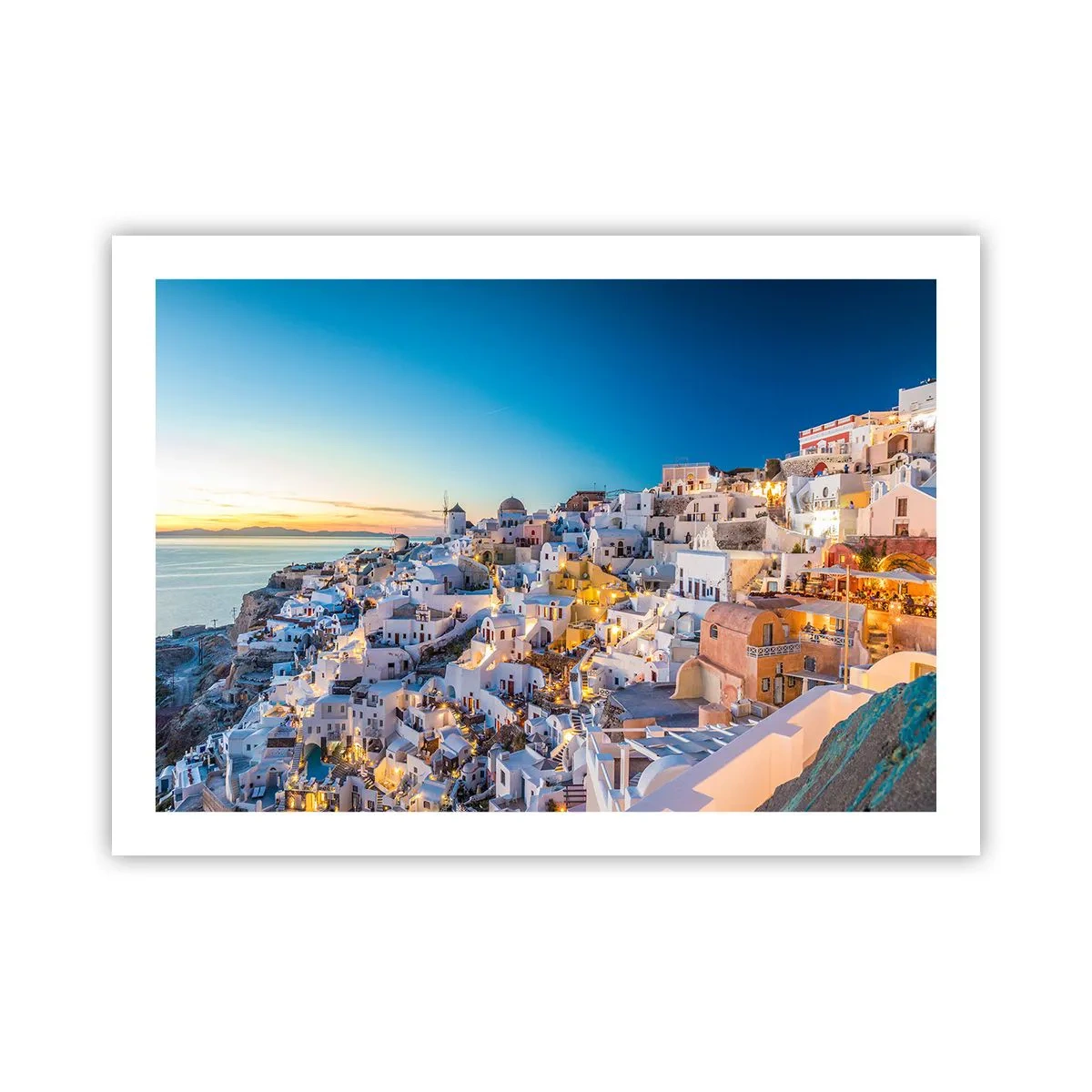 Poster - Die Essenz des Griechischen - 70x50 cm