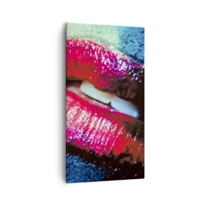 Bild auf Leinwand - Leinwandbild - Sinnlich und verstörend - 55x100 cm