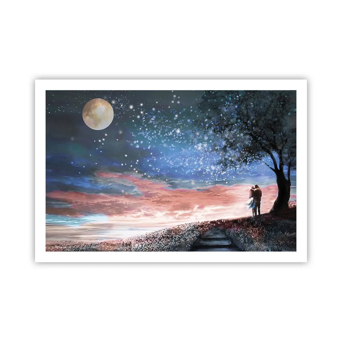 Poster - Ein sternenklares Spektakel - 91x61 cm