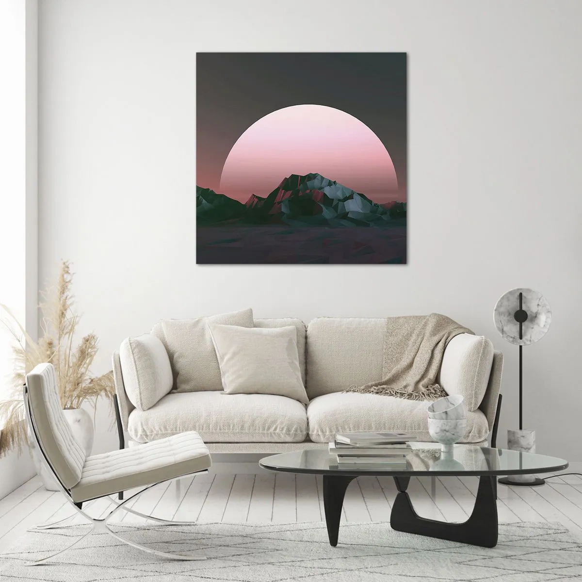 Glasbild - Bild auf glas - In einer Nachbargalaxie - 60x60 cm
