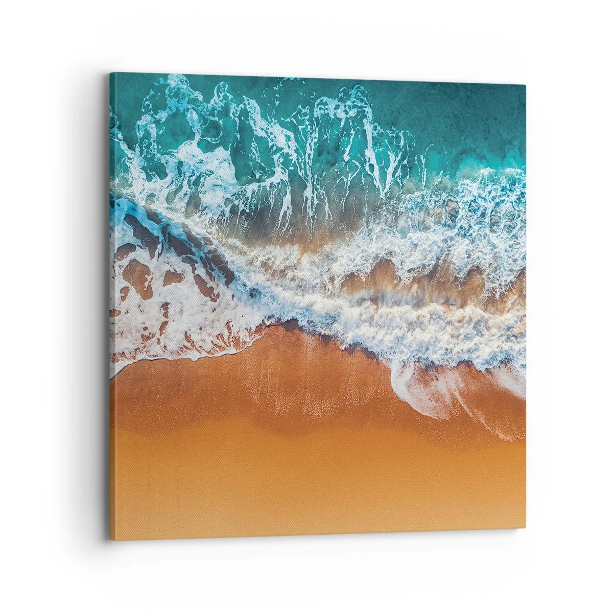 Bild auf Leinwand - Leinwandbild - Immer Hand in Hand - 70x70 cm