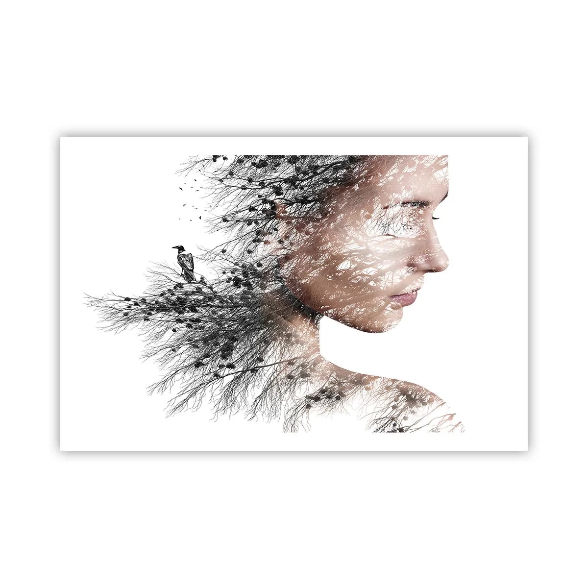 Poster - Der Geist des Waldes - 91x61 cm