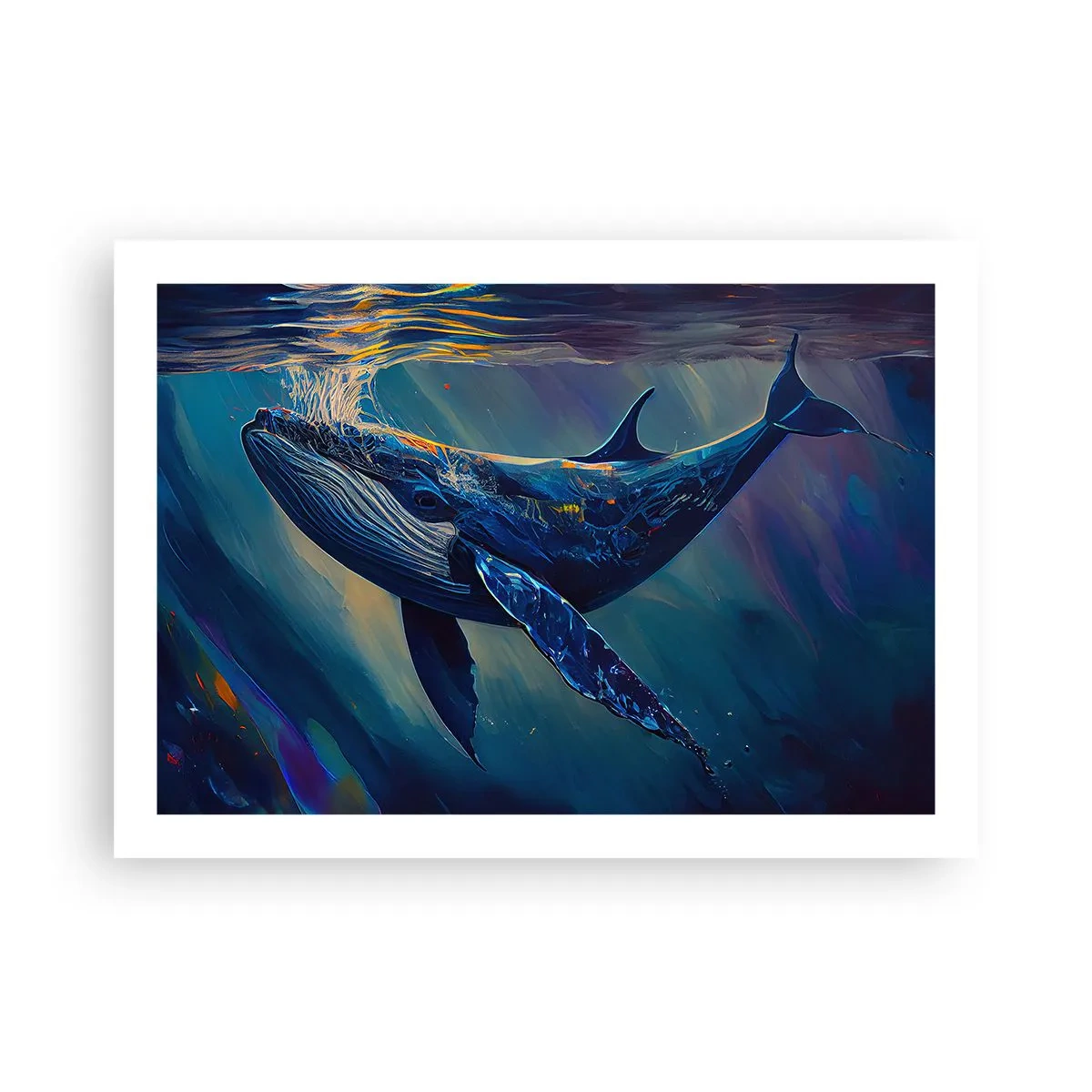 Poster - Willkommen in meiner Welt - 70x50 cm