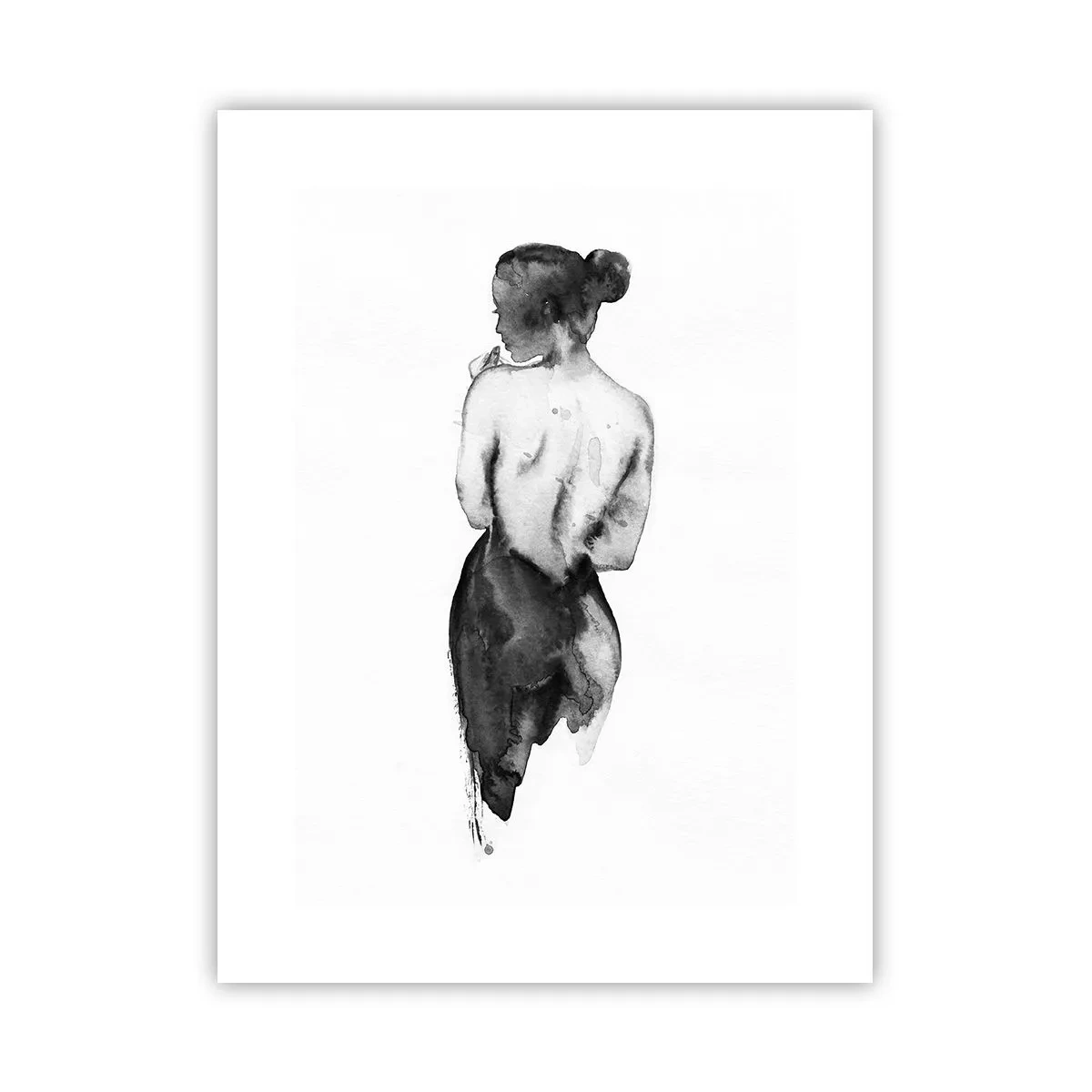 Poster - Bei ihr verschwindet die Welt - 30x40 cm