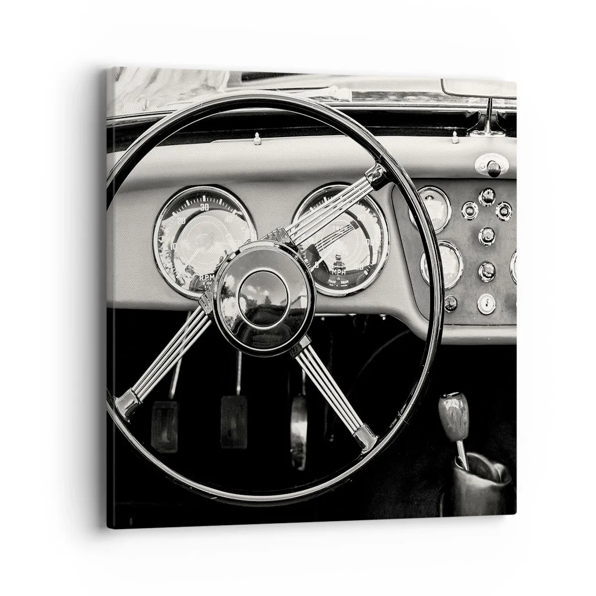 Bild auf Leinwand - Leinwandbild - Ein Sammlertraum - 40x40 cm