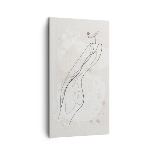 Bild auf Leinwand - Leinwandbild - Der Blick schweift - 45x80 cm