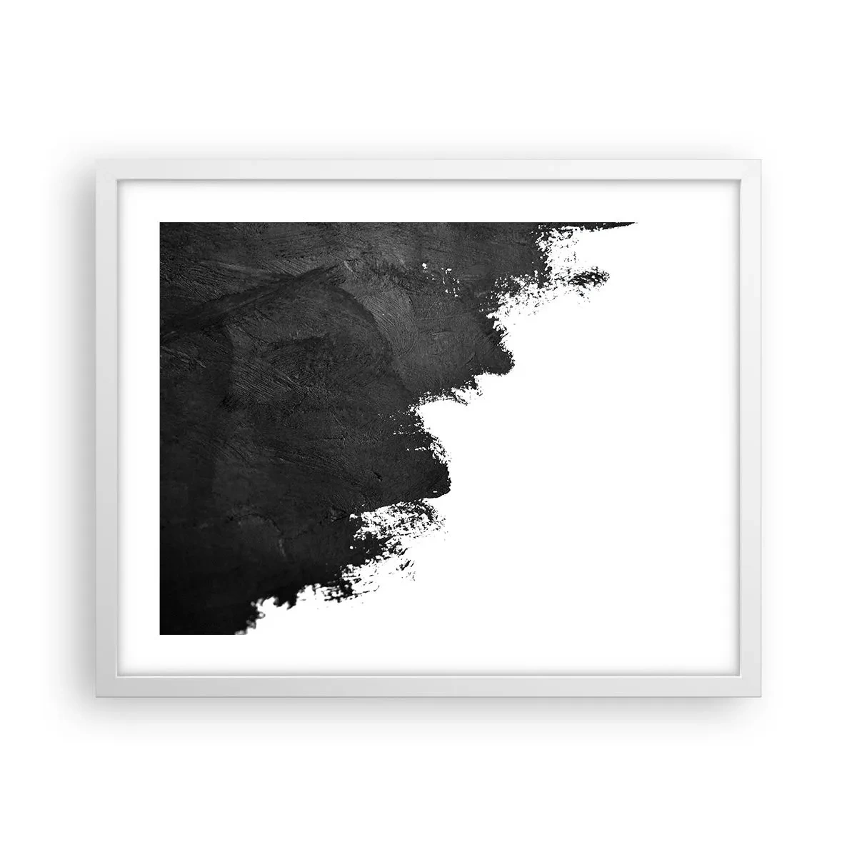 Poster in einem weißen Rahmen - Elemente: Erde - 50x40 cm