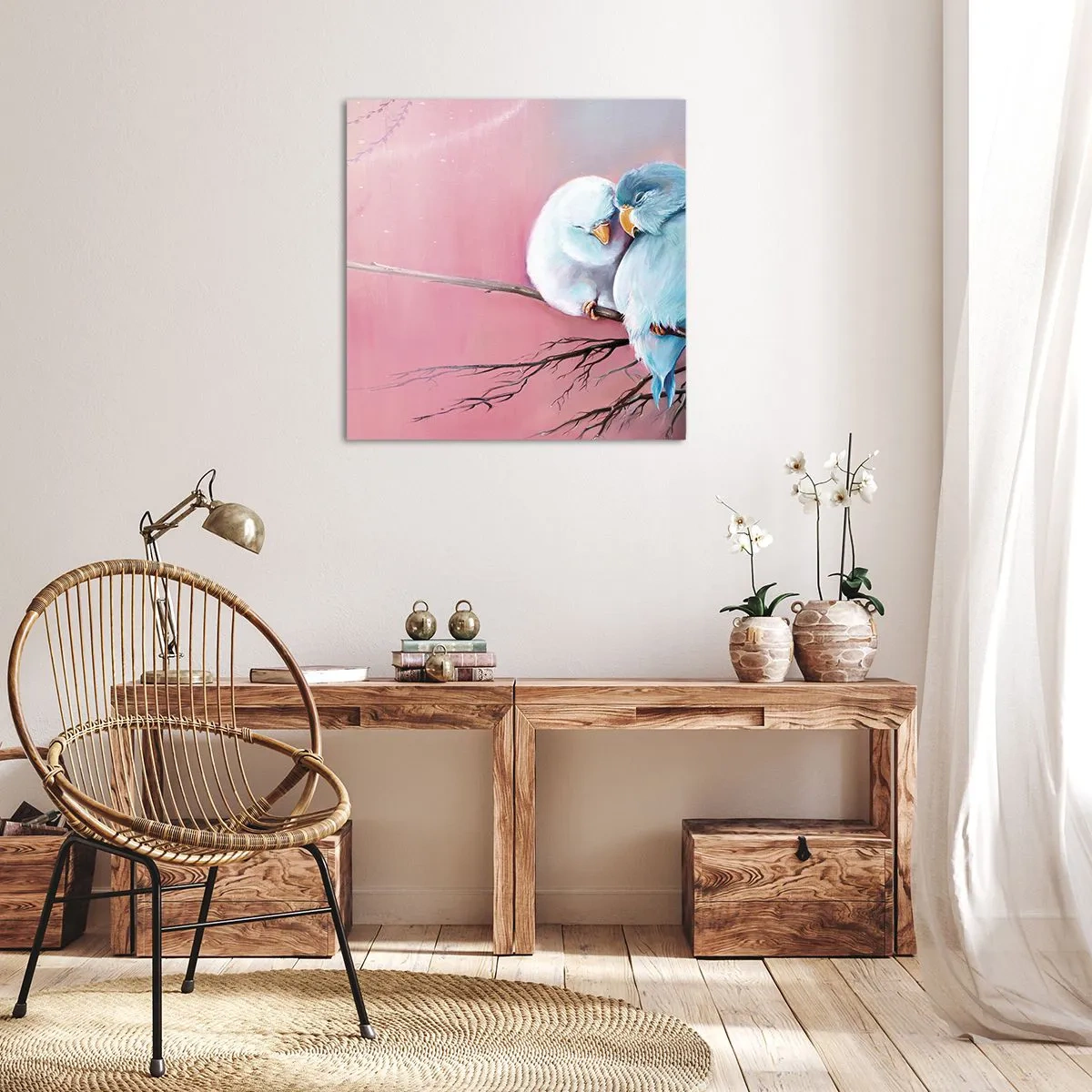 Bild auf Leinwand - Leinwandbild - Was kann ich hier hinzufügen? ... - 70x70 cm