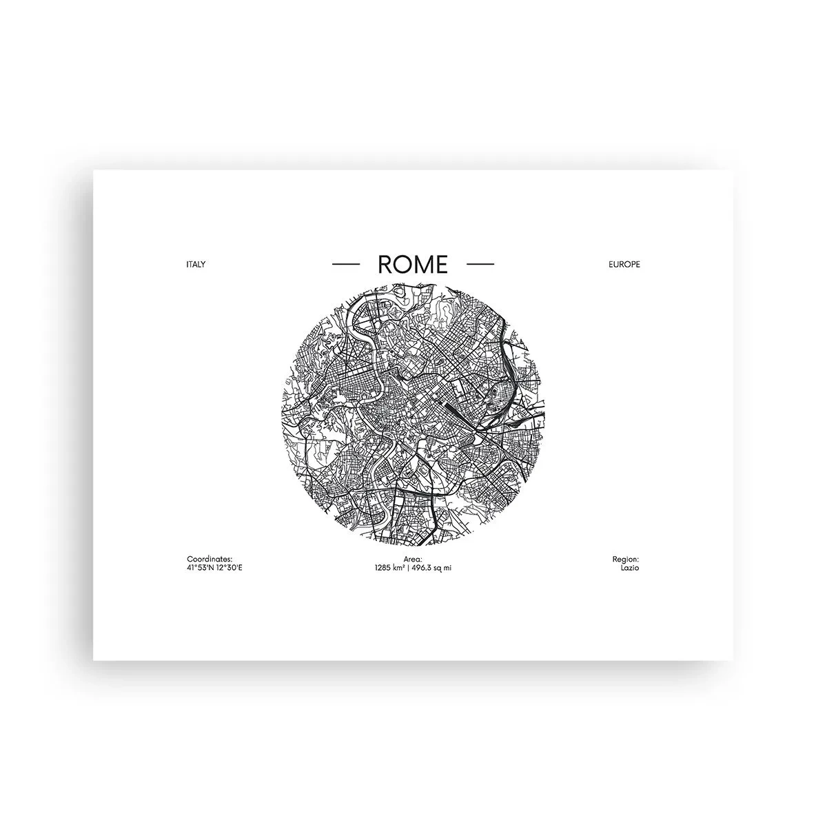 Poster - Anatomie von Rom - 40x30 cm