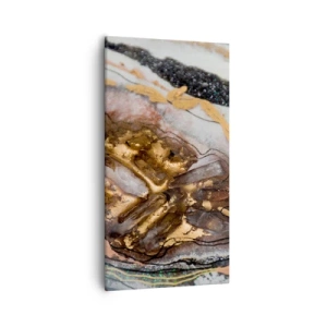 Bild auf Leinwand - Leinwandbild - Das Element der Erde - 55x100 cm