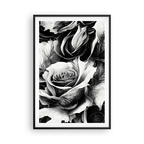 Poster in einem schwarzem Rahmen - Immer Königin - 61x91 cm