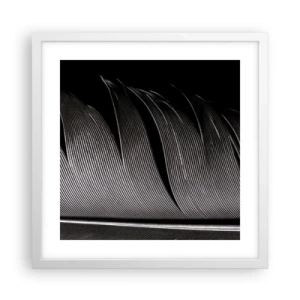 Poster in einem weißen Rahmen - Stift – ein wunderbares Design - 40x40 cm