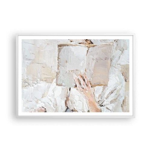 Poster in einem weißen Rahmen - In einer anderen Welt - 100x70 cm