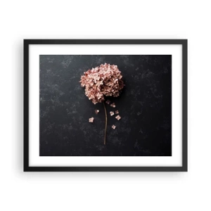 Poster in einem schwarzem Rahmen - Wirklich romantisches Zeichen - 50x40 cm