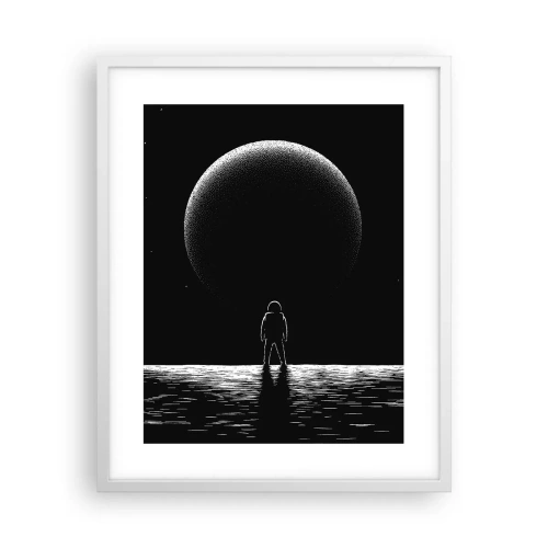 Poster in einem weißen Rahmen - Angesicht zu Angesicht - 40x50 cm