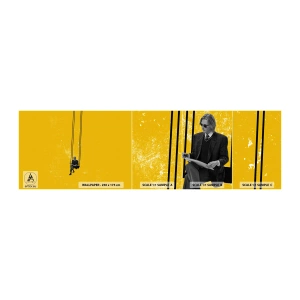 Fototapetenmuster Standard Eco - Tag wie jeder andere - Moderne Kunst, Schwingen, Mann - 100x30 cm