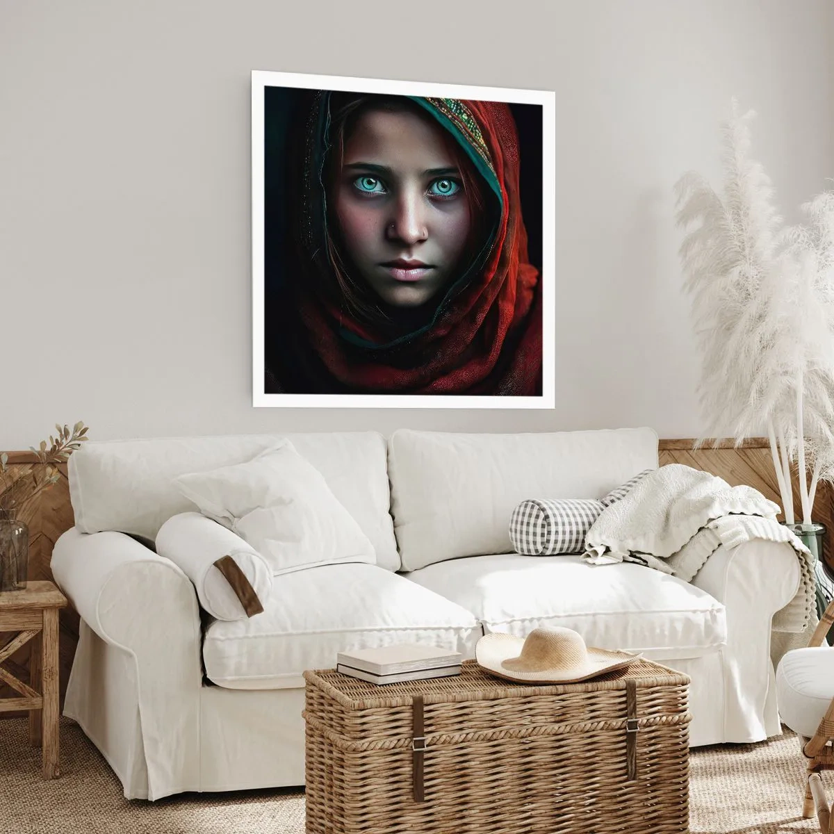 Poster - Prinzessin aus dem Osten - 40x40 cm