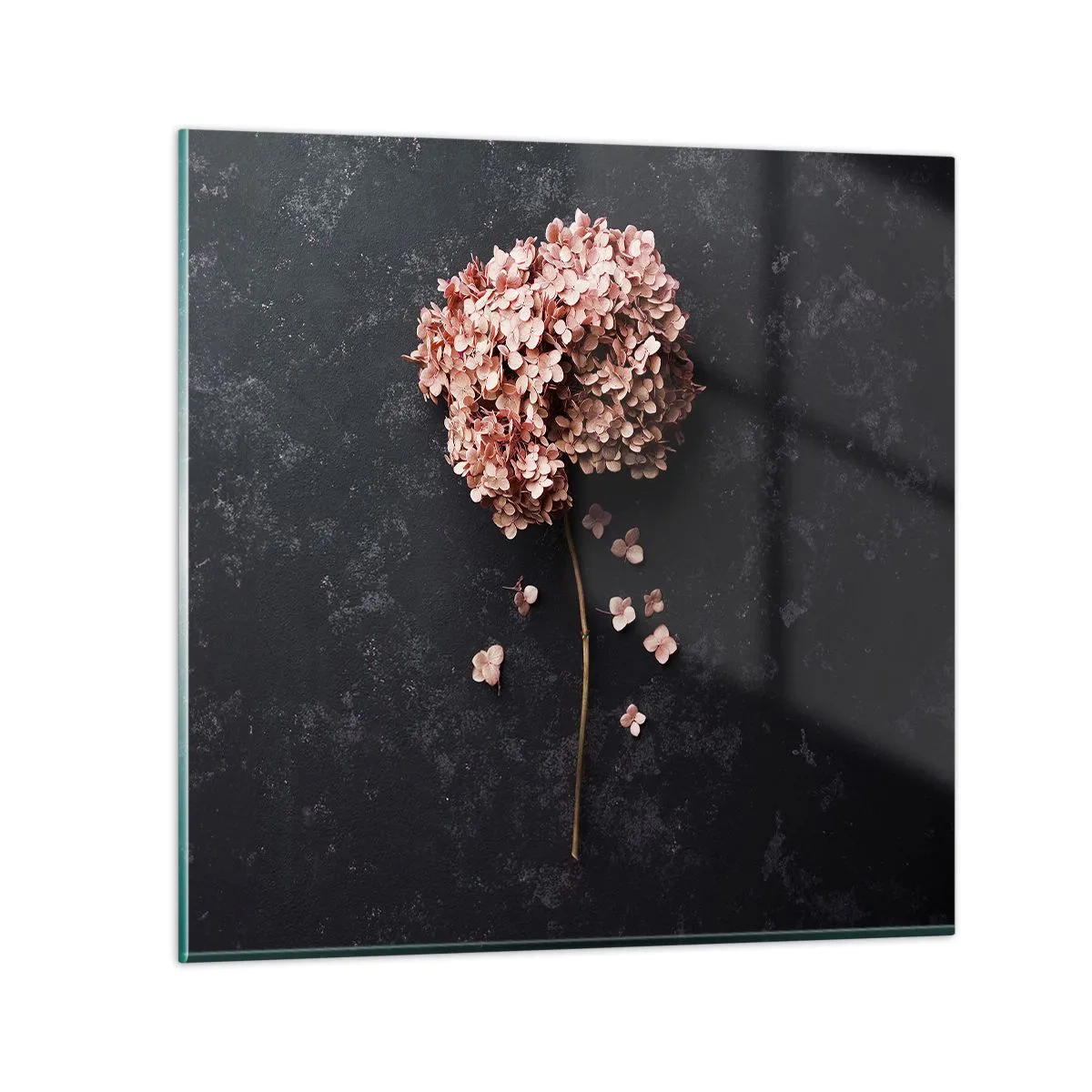 Glasbild - Bild auf glas - Wirklich romantisches Zeichen - 60x60 cm