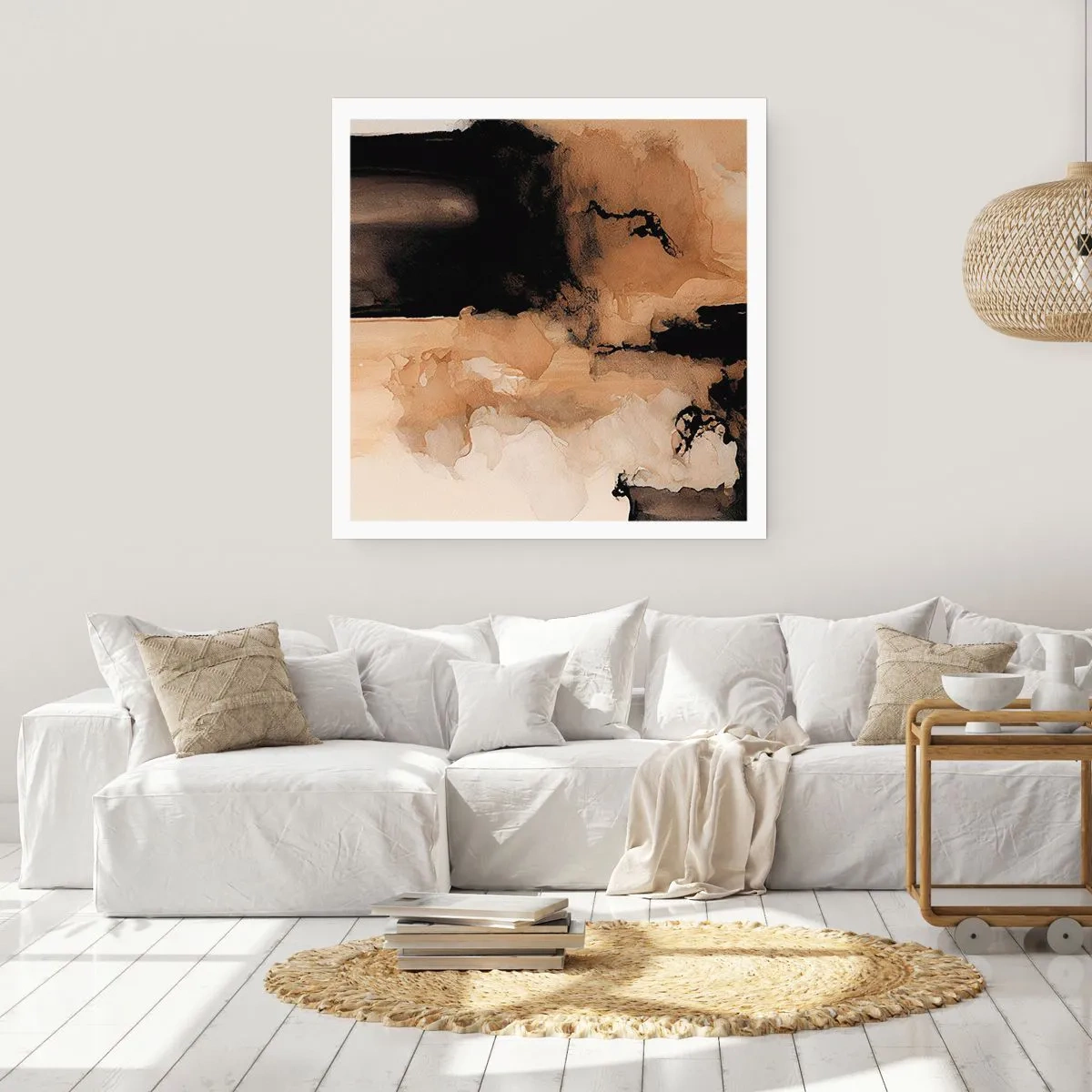 Poster - Faszinierende Abstraktion - 50x50 cm