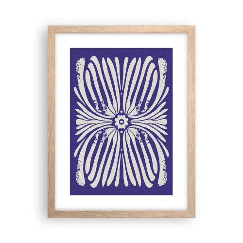 Poster in einem Rahmen aus heller Eiche - Ethnische Inspirationen - 30x40 cm