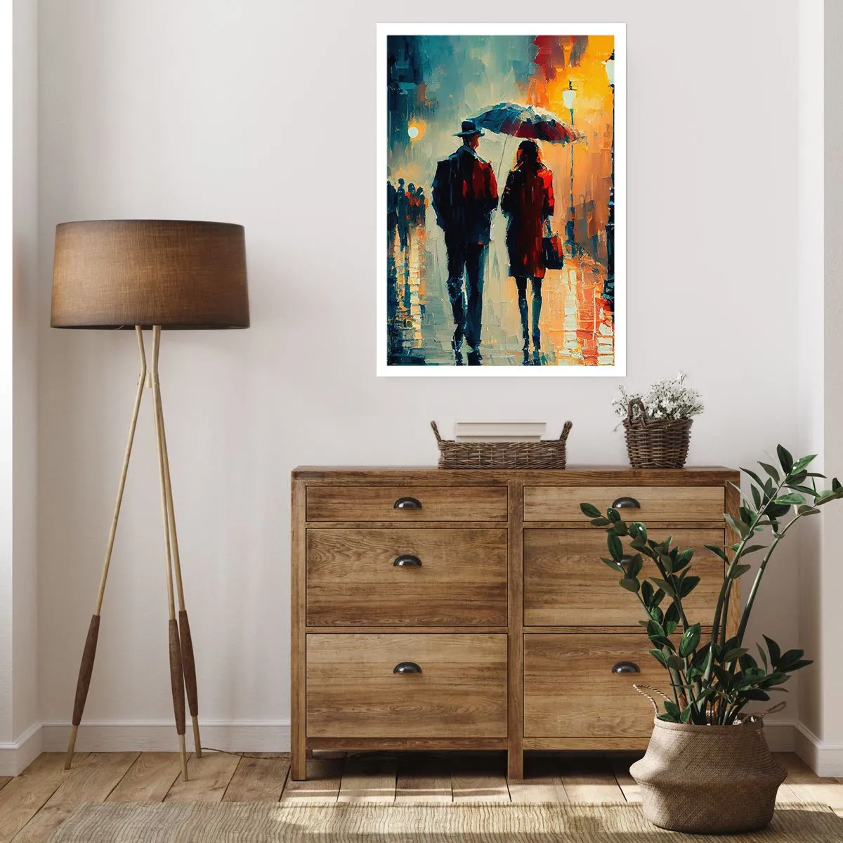 Poster - Urbane Liebesgeschichte - 40x50 cm