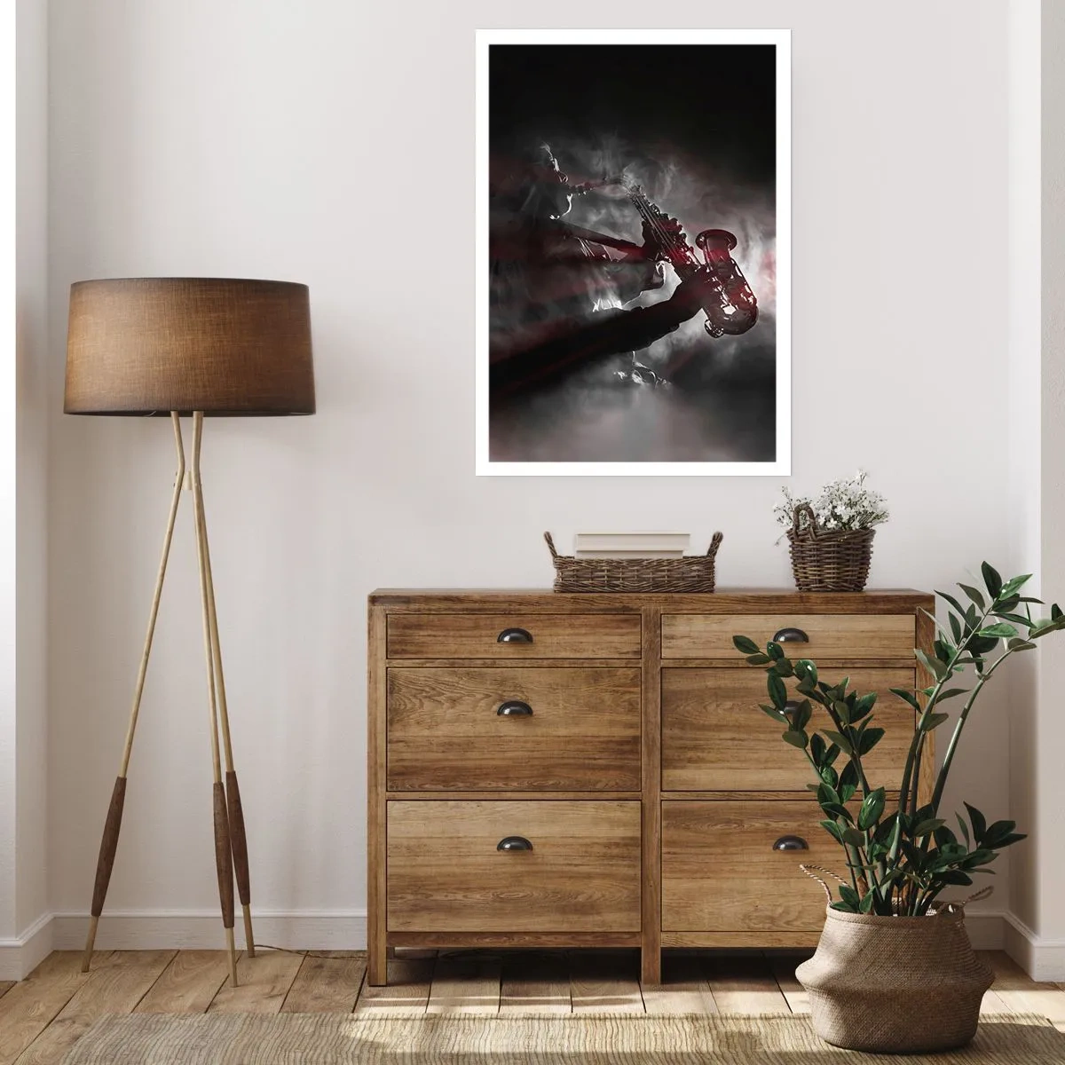 Poster - In den Dämpfen des Jazz - 30x40 cm