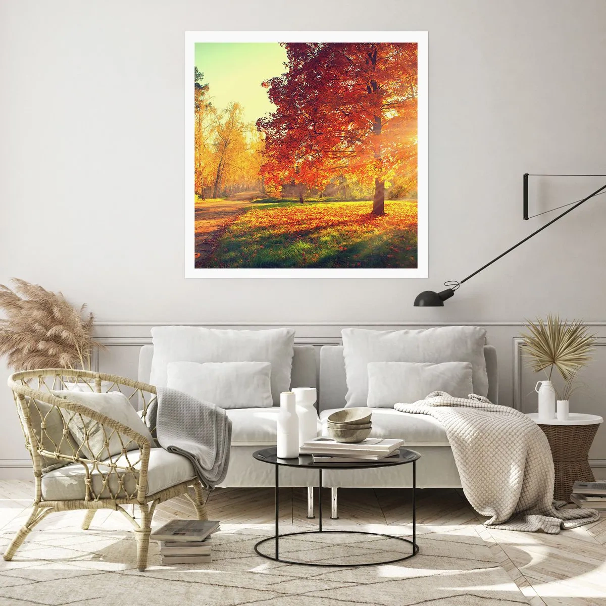 Poster - Unhöflich ist schön - 60x60 cm