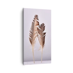 Bild auf Leinwand - Leinwandbild - Gegen das Nichts - 55x100 cm