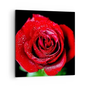 Bild auf Leinwand - Leinwandbild - Das ist Liebe - 60x60 cm