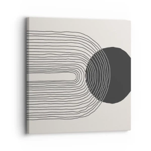 Bild auf Leinwand - Leinwandbild - Zittern und Vertrauen - 30x30 cm