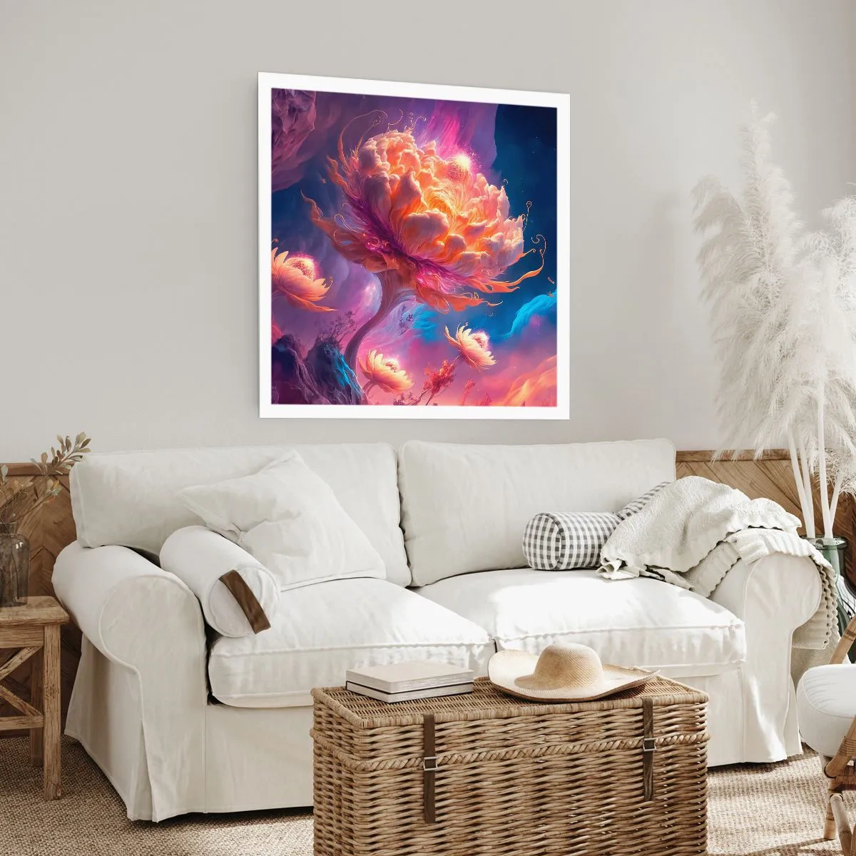 Poster - Andere Welt - 60x60 cm