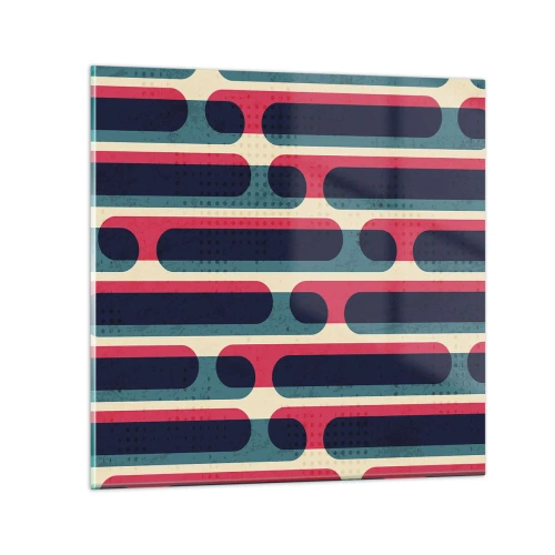 Glasbild - Bild auf glas - In die Tiefe und vorwärts - 60x60 cm