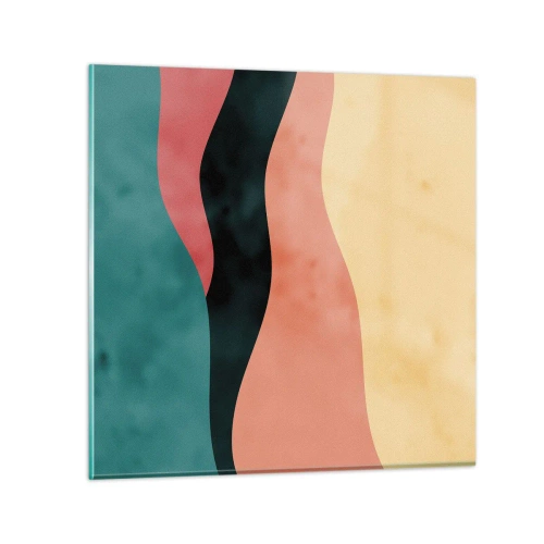 Glasbild - Bild auf glas - Konforme Nichtkonformität - 60x60 cm