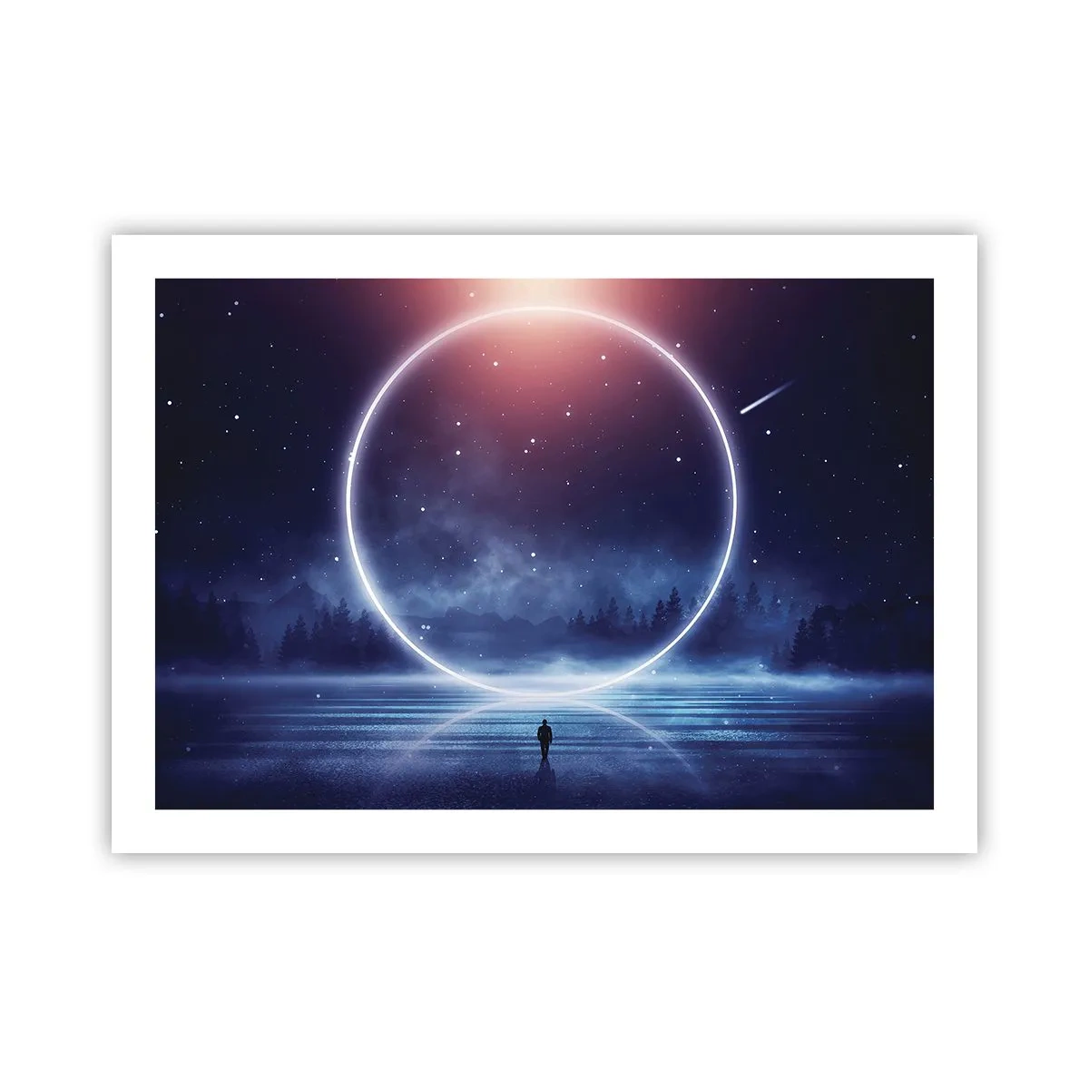 Poster - Sie sind schon da ... - 70x50 cm