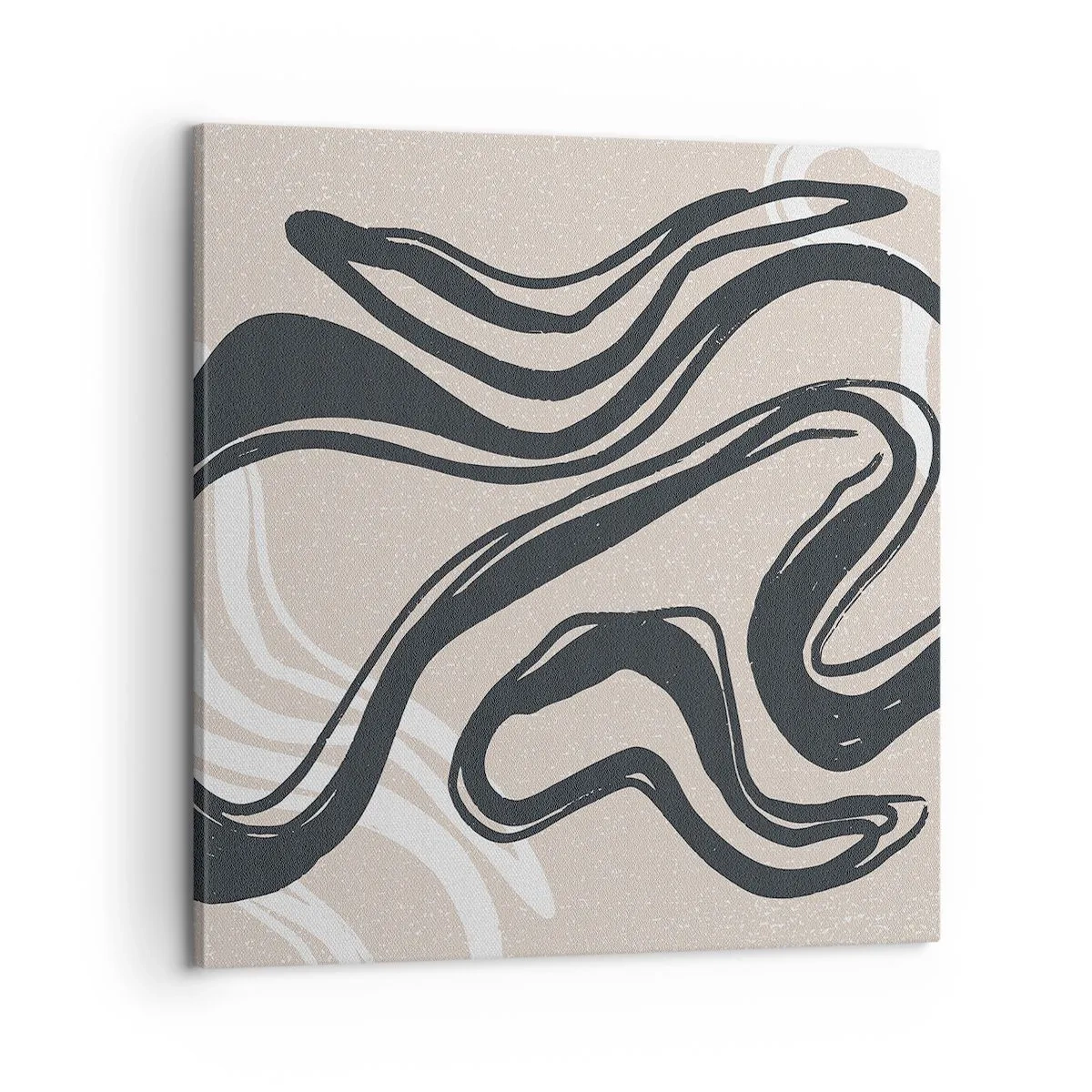 Bild auf Leinwand - Leinwandbild - Vervielfachter Ausdruck - 60x60 cm