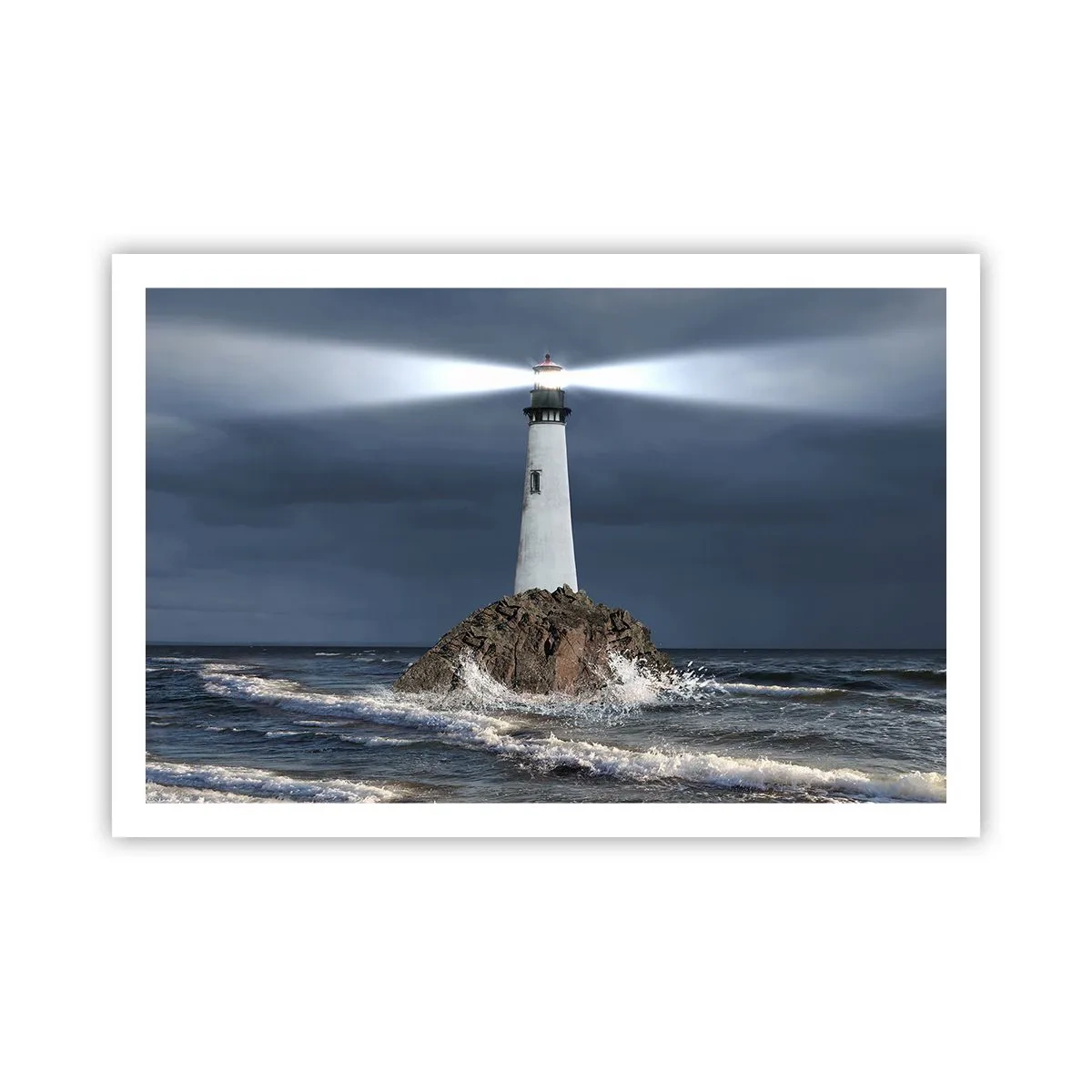 Poster - Hier... hier... hier! - 91x61 cm