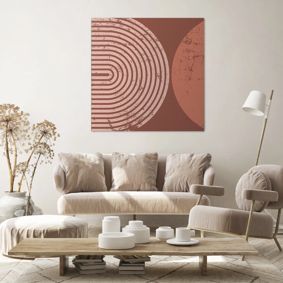 Bild auf Leinwand - Leinwandbild - Enge Beziehung - 70x70 cm