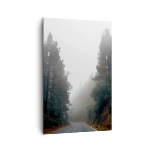 Bild auf Leinwand - Leinwandbild - Eine Geschichte von einem magischen Wald - 80x120 cm