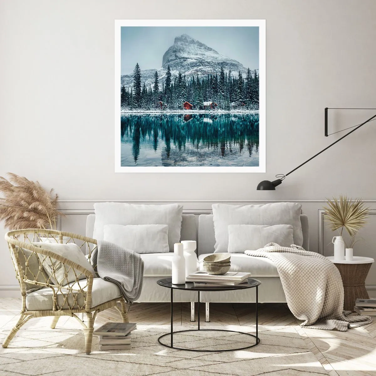 Poster - Kanadischer Rückzug - 60x60 cm