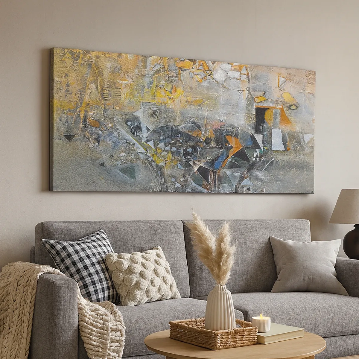 Bild auf Leinwand - Leinwandbild - Alles wird gut - 30x30 cm