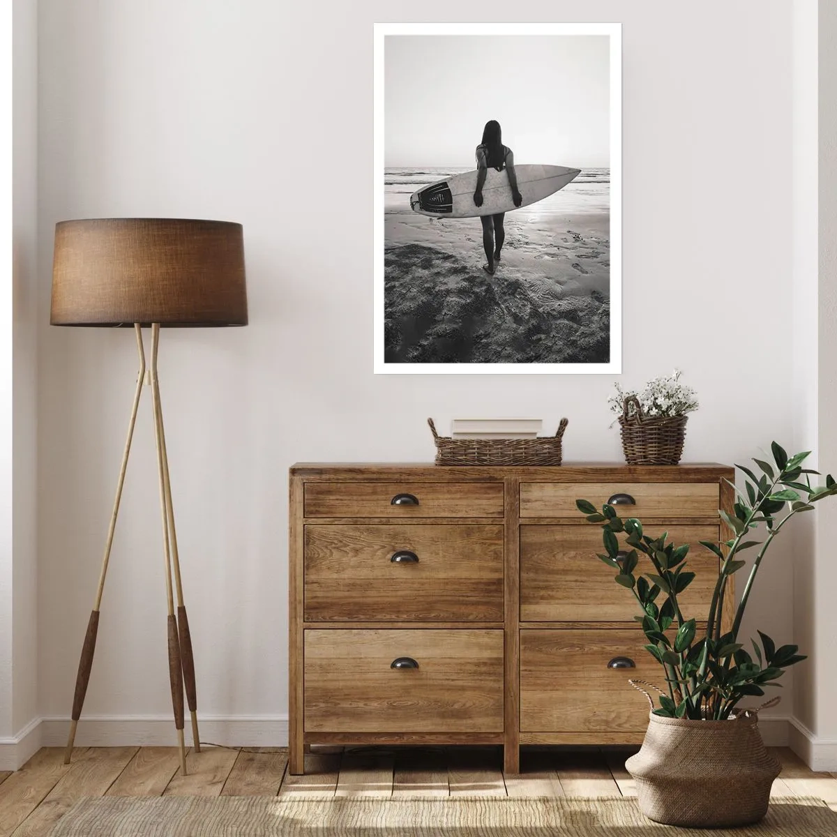 Poster - Die Tochter der Meereswelle - 40x50 cm