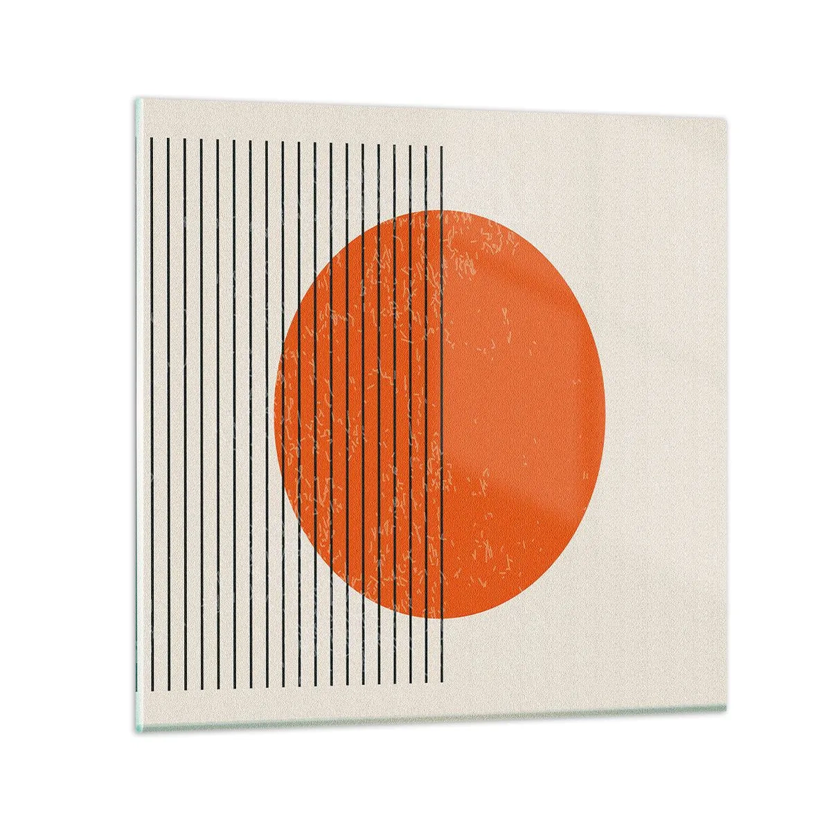 Glasbild - Bild auf glas - Immer die Sonne - 50x50 cm